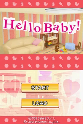 Hello Baby! (Europe) (En,Fr,De,Es,It) screen shot title